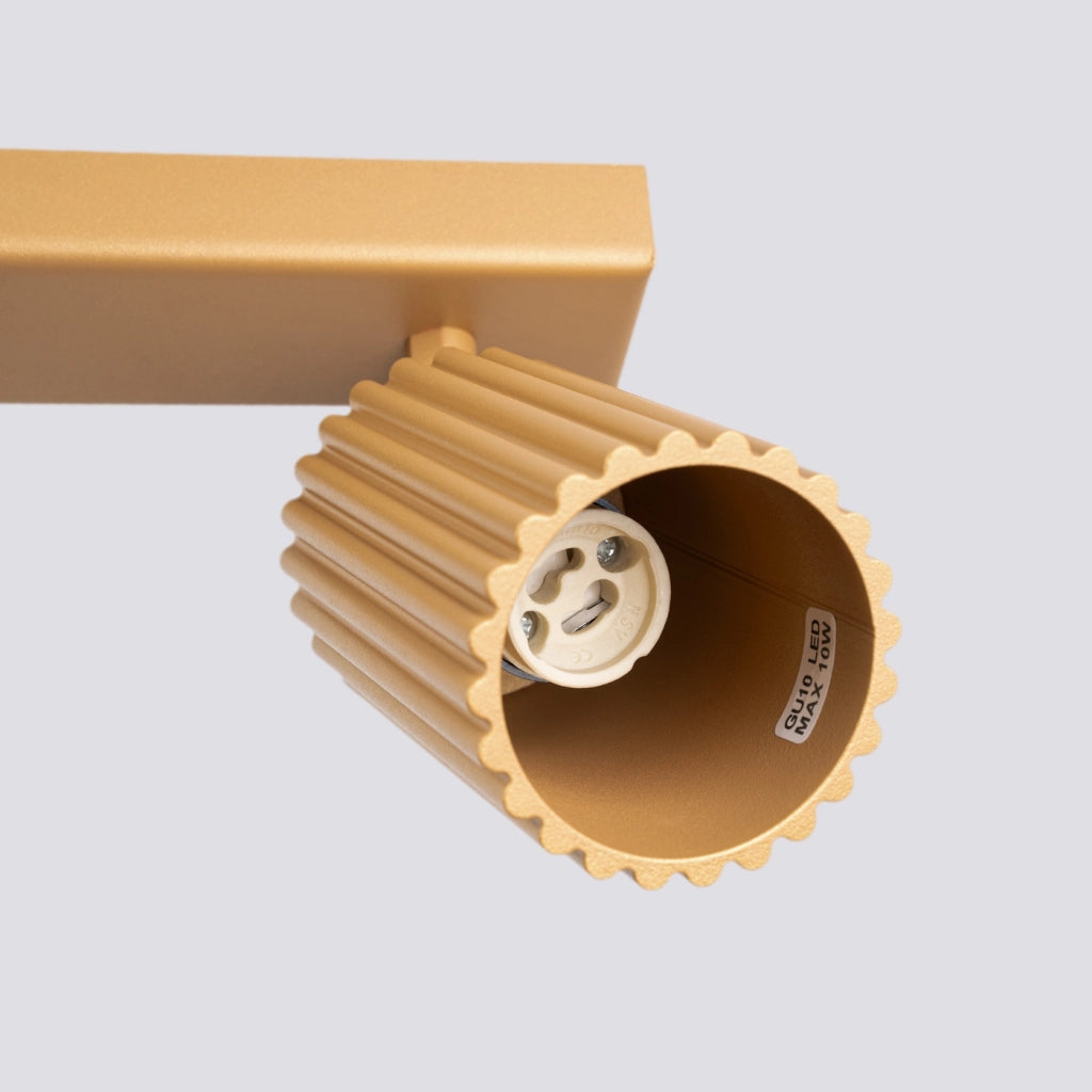 Lampada da soffitto KARBON 3L oro