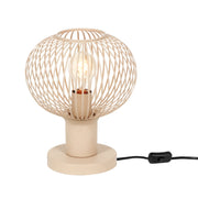 Lampada da tavolo loft sabbia sfera Ø23 E27 GILA Trio