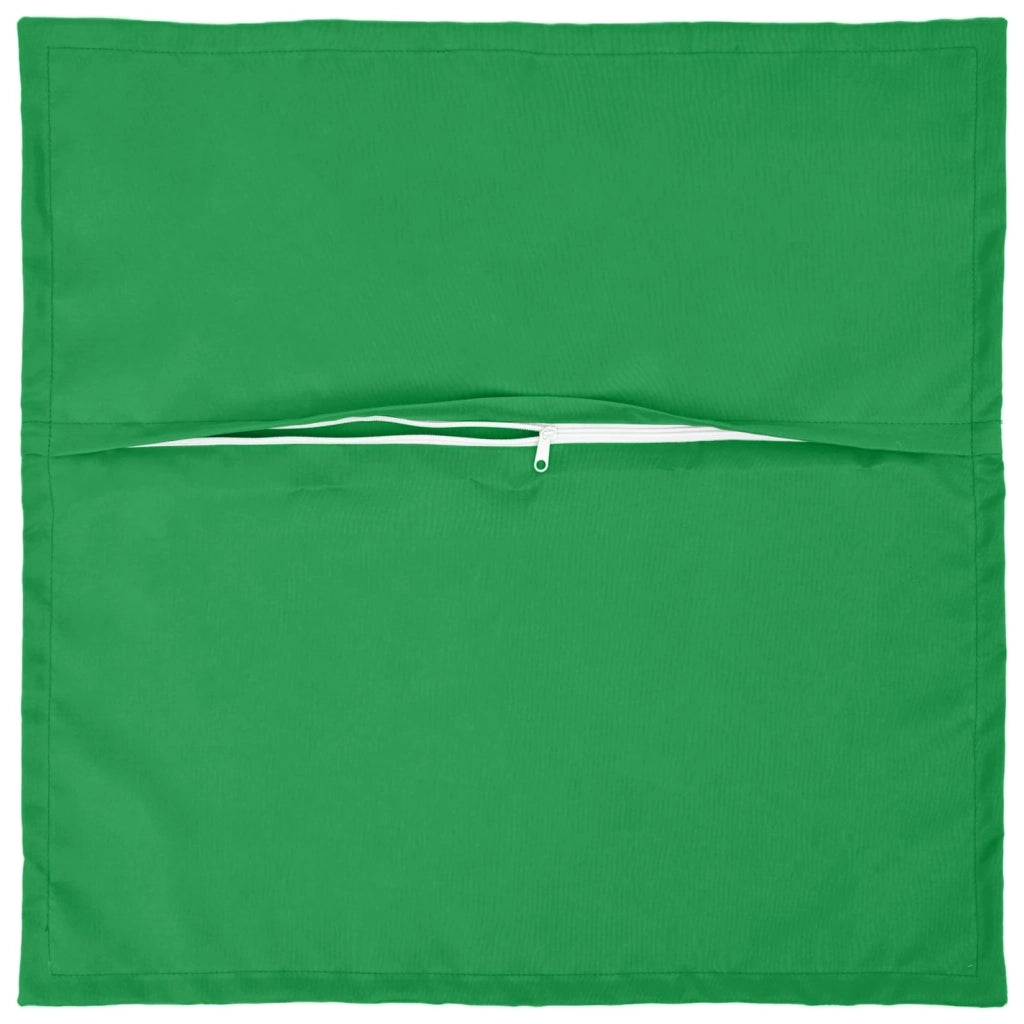 Federa 2 pcs HOUTEN Verde 45 x 45 cm Poliestere 918754