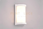 PUELO APPLIQUE DA ESTERNO BIANCA H.26,5CM IP44 1 LUCE ATTACCO E27