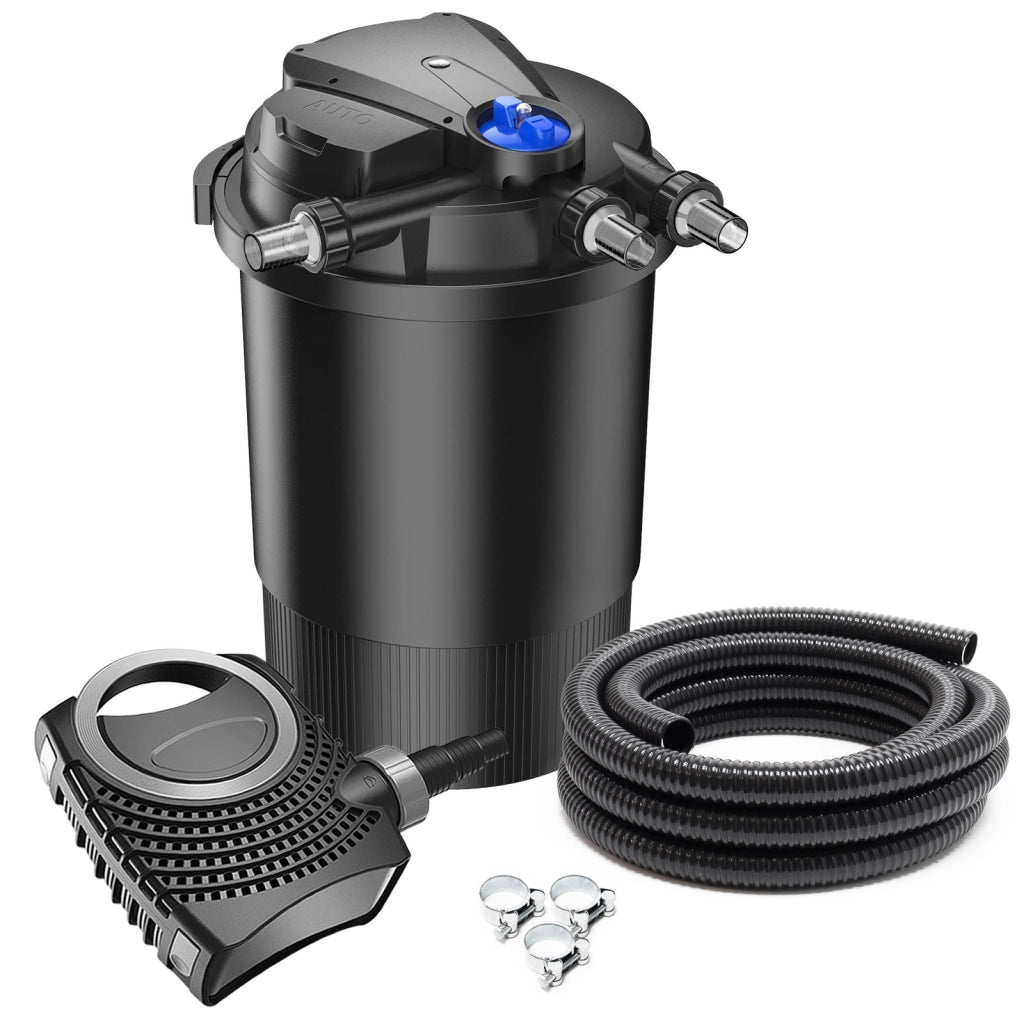 Set filtrante per laghetto CPA-30000 fino a 30000l UVC 18W Pompa NEO6000 Tubo