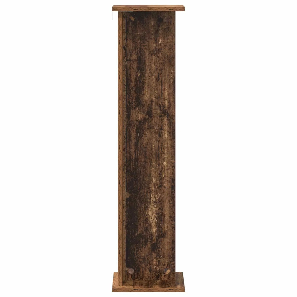 Supporto per piante | Sostegno per piante 2 pz Legno vecchio 25 x 25,5 x 100,5 cm