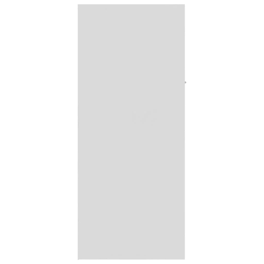 Scarpiera mobile contenitore per scarpe mobile per ingresso/corridoio/soggiorno 60 x 35 x 84 cm legno ingegnerizzato bianco 02_0021489