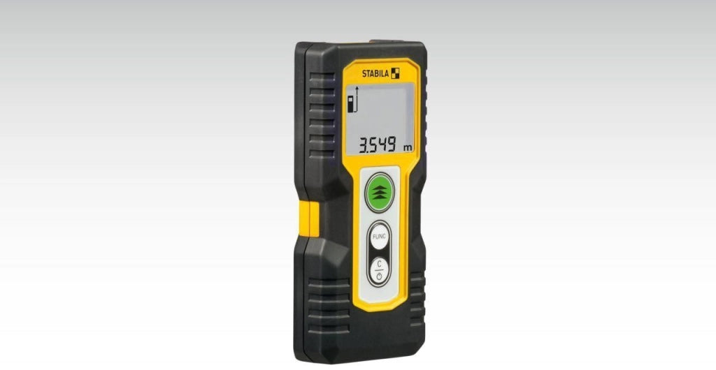 STABILA 18816 LD 220 Misuratore di Distanza Laser Portata 30 m Precisione ±3 mm IP54 colore Nero
