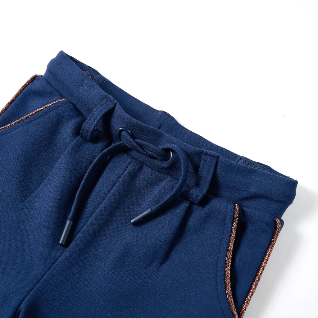 Pantaloni per Bambini con Coulisse Blu Marino 140 13548
