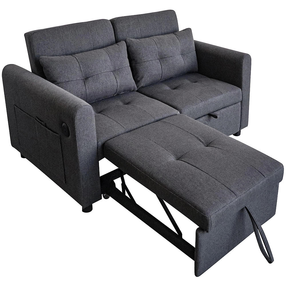 Divano loveseat 3 in 1 - Xylo - Regolabile USB cuscini