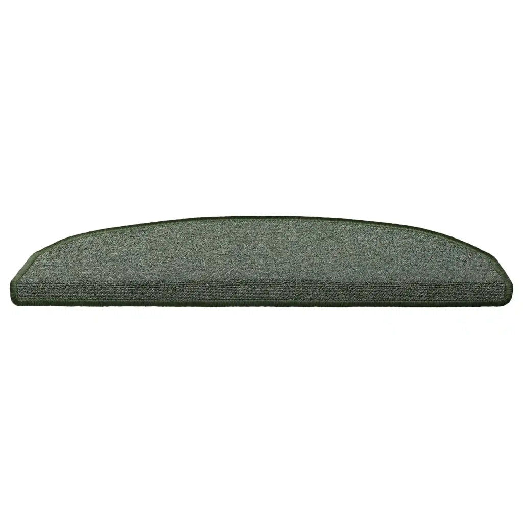 Tappetini per scale autoadesivi 15 pz | Gradini per Scale Verde Scuro