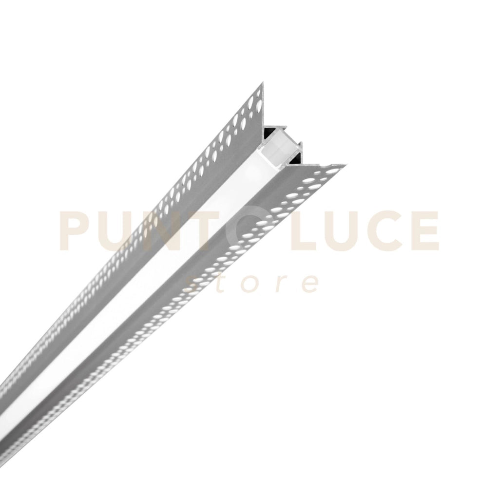 PROFILO RIDGE ANGOLARE ALLUMINIO 200X2,1X4,8CM AD INCASSO