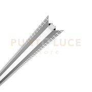 PROFILO RIDGE ANGOLARE ALLUMINIO 200X2,1X4,8CM AD INCASSO