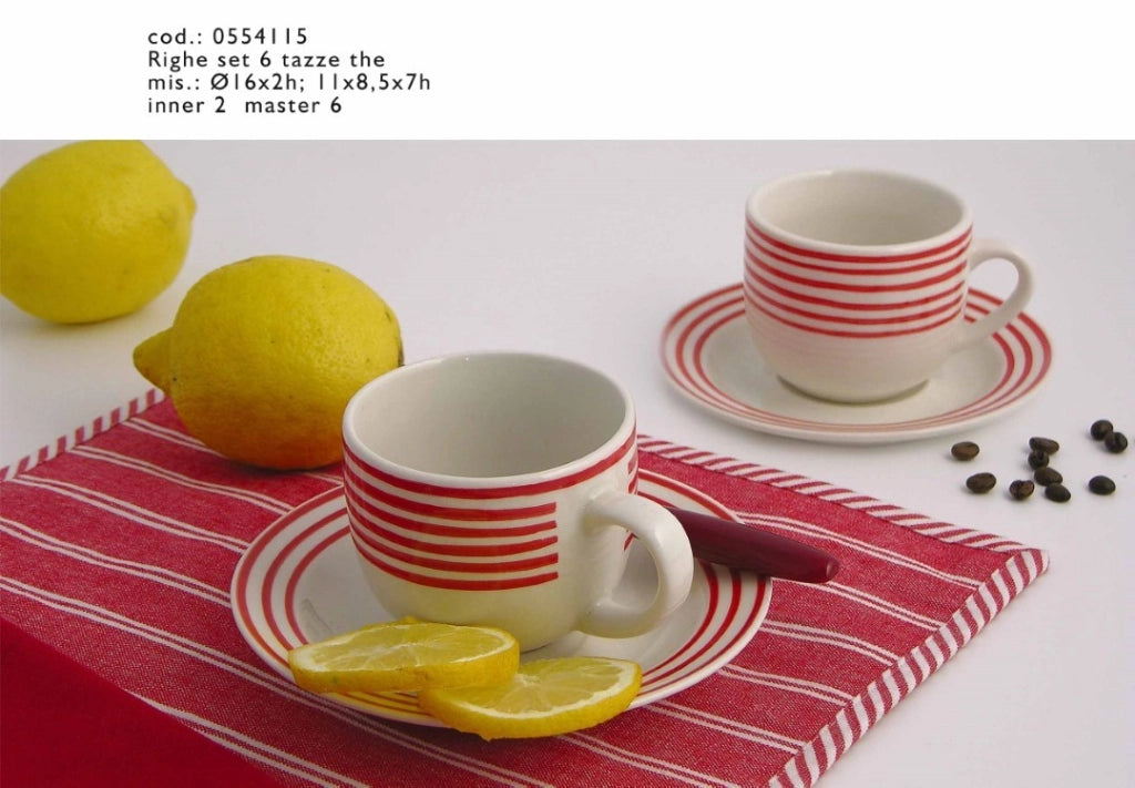Tazza Righebizzotto Set 5 Pezzi - Bizzotto