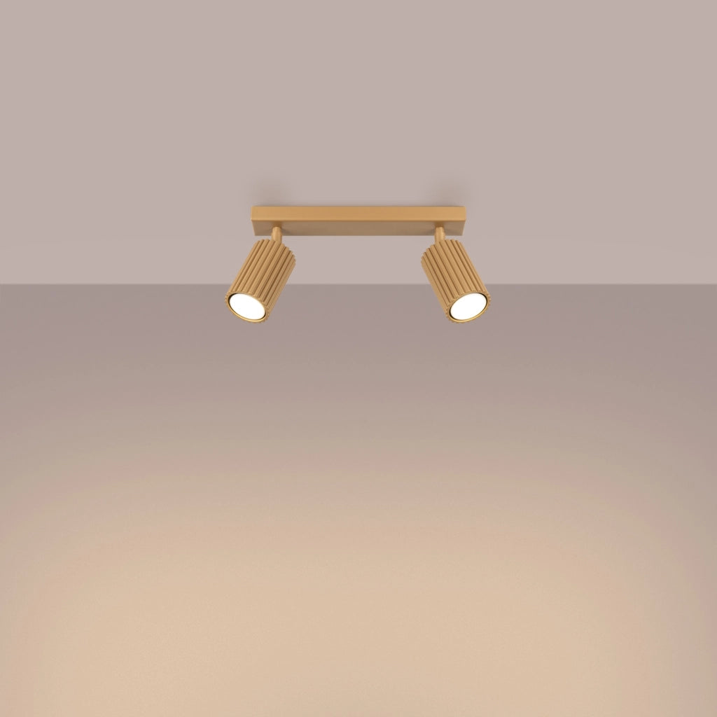 Lampada da soffitto KARBON 2 oro