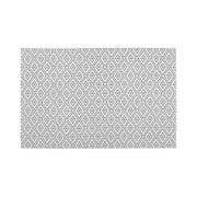 Tovaglietta geometrica 45x30 cm bianca
