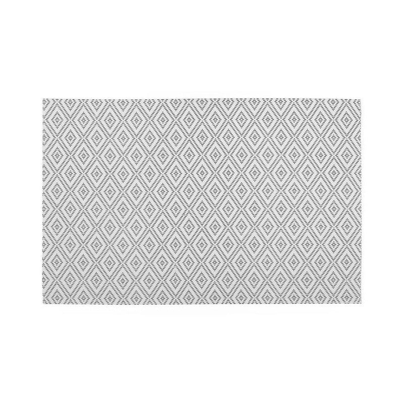 Tovaglietta geometrica 45x30 cm bianca
