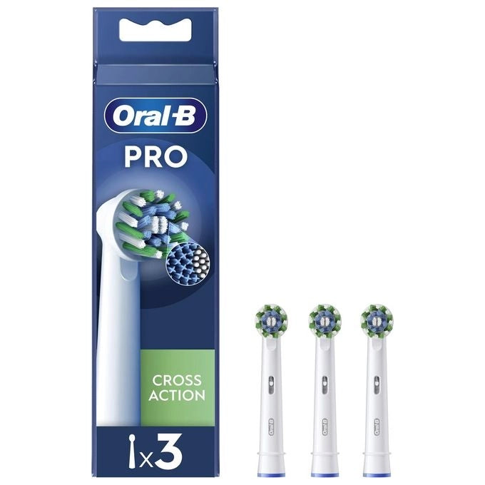Oral-B Pro Cross Action 3 pz Bianco