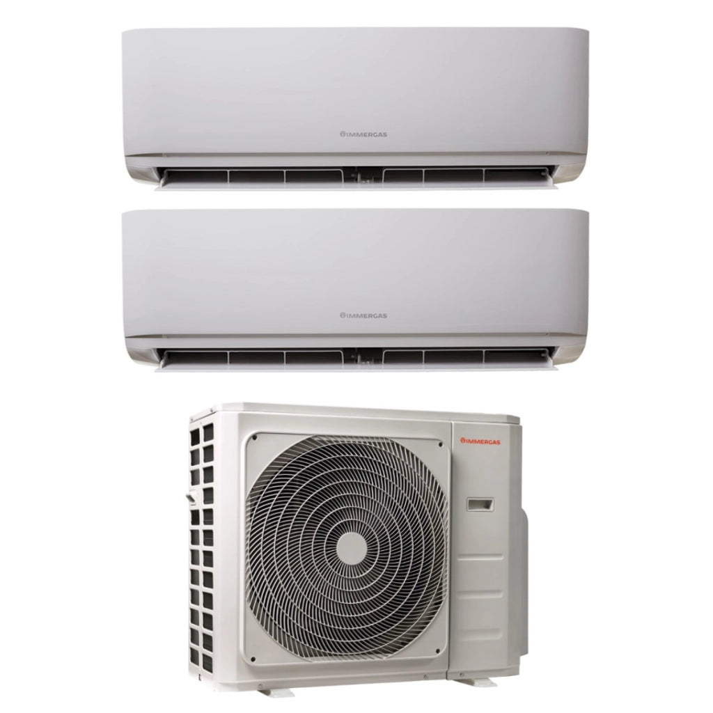 Condizionatore Dual Split Immergas Thor 12+12 con MULTI 27-3 R-32 Wi-Fi Optional