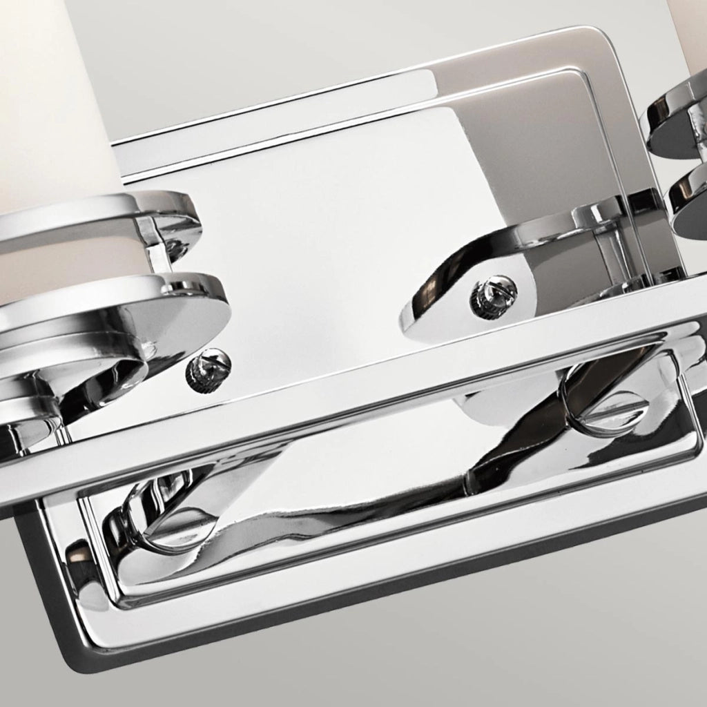 Applique bagno Hendrik doppia cromata 2xG9 LED IP44