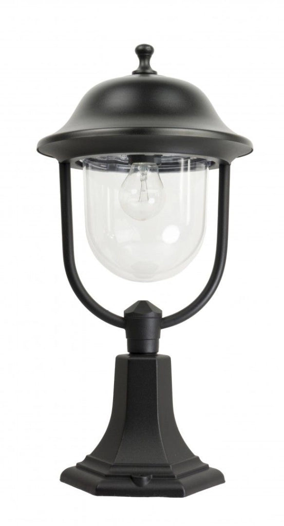 Lampada da giardino a stelo Prince 55cm E27 nera IP43