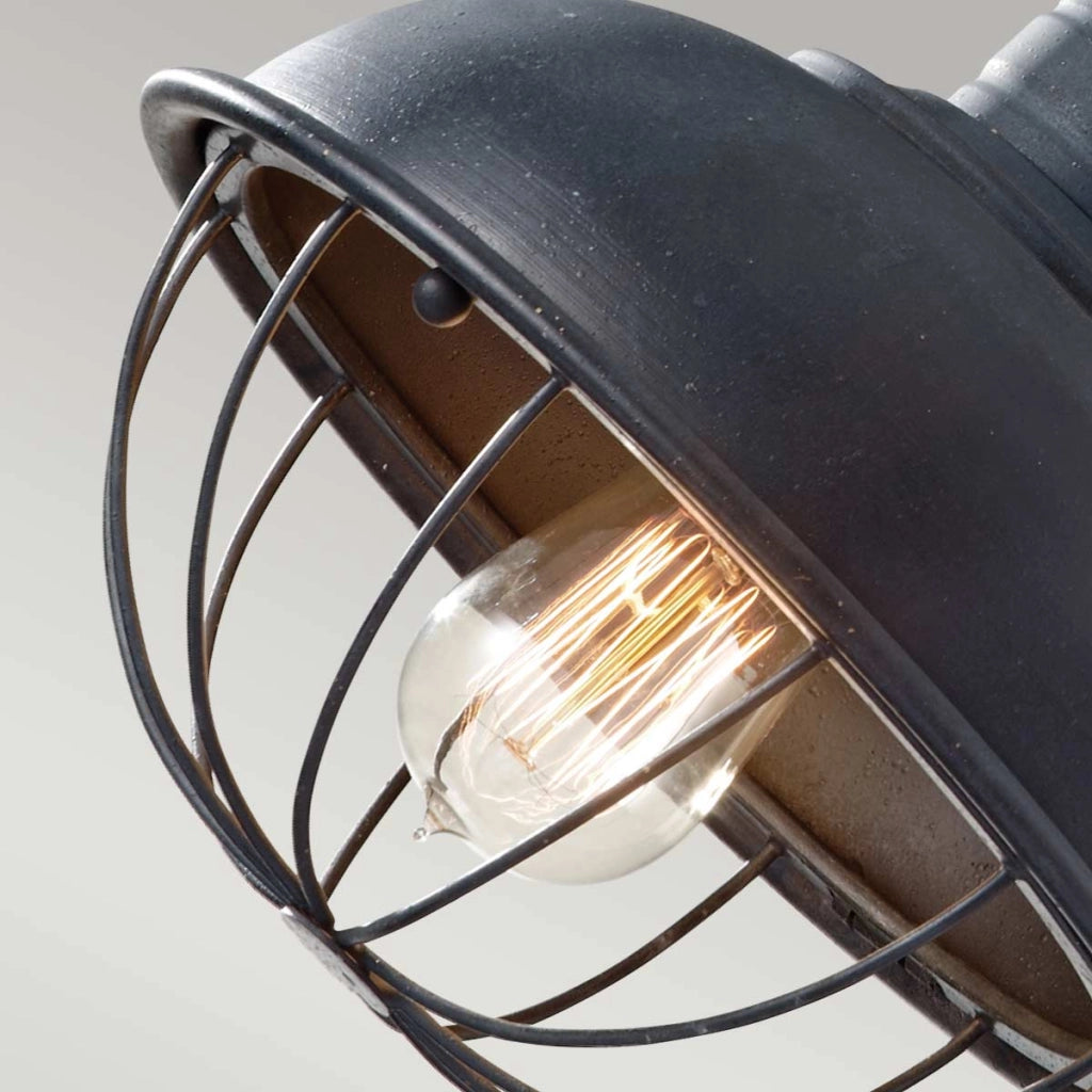 Lampada sospensione Urban Renewal Feiss E27 60W nera