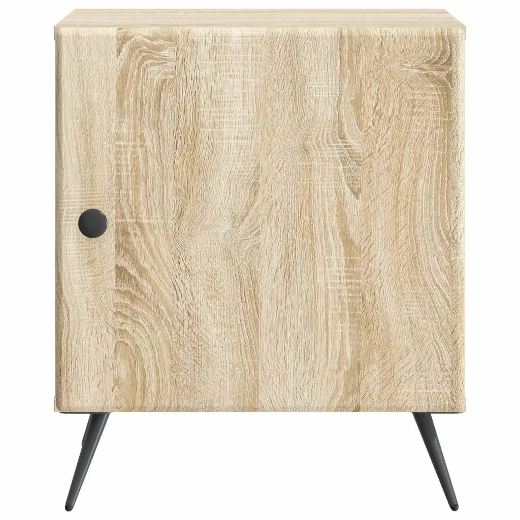 Set di 2 Comodini | Armadio da Notte | Mobiletto da notte Rovere Sonoma 43 x 34,5 x 50 cm