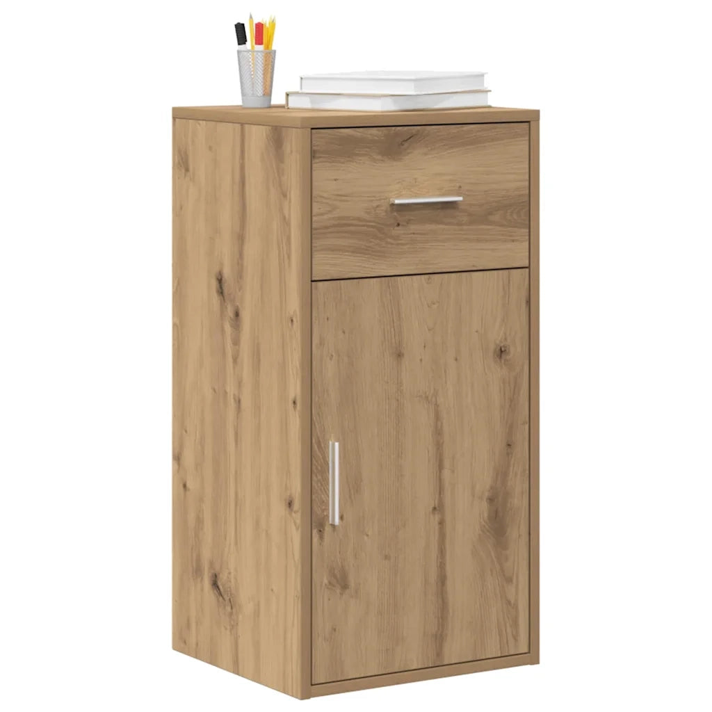 Credenza con cassetto Rovere artigianale 38 x 34 x 75 cm 869553