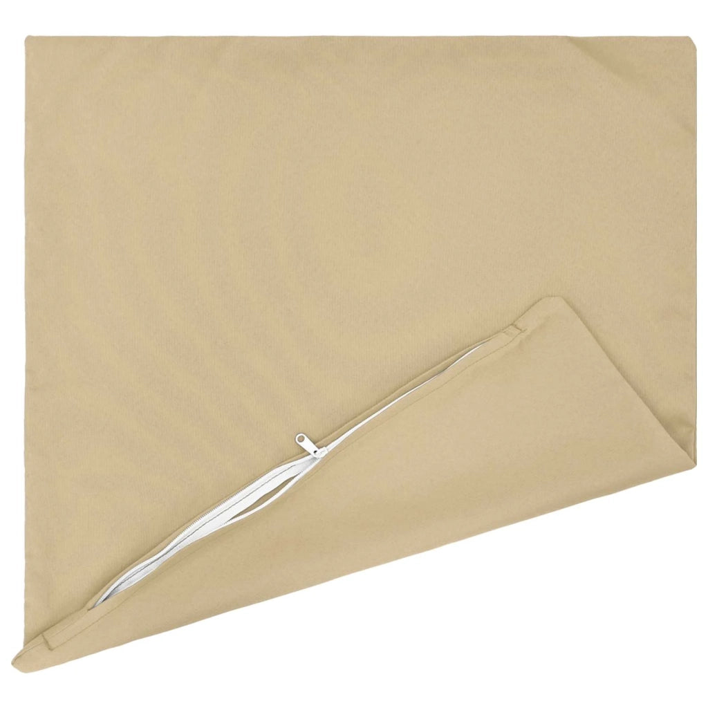 Federa 6 pcs HEERLEN Beige 40 x 40 cm Poliestere 908552