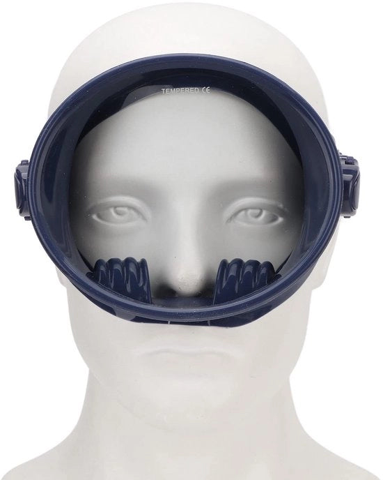 Maschera da subacqueo - Senza nebulizzazione - Formato ovoidale - Impermeabile - Visibilità ampia e chiara - Adatto per adulti - Vetro rinforzato