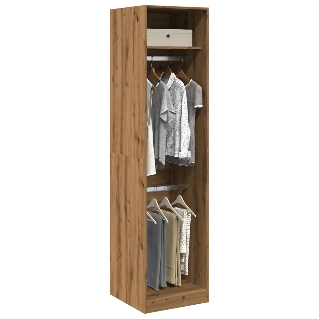 Armadio Rovere Artigianale 50x50x200 cm in Legno Multistrato CFW4307900