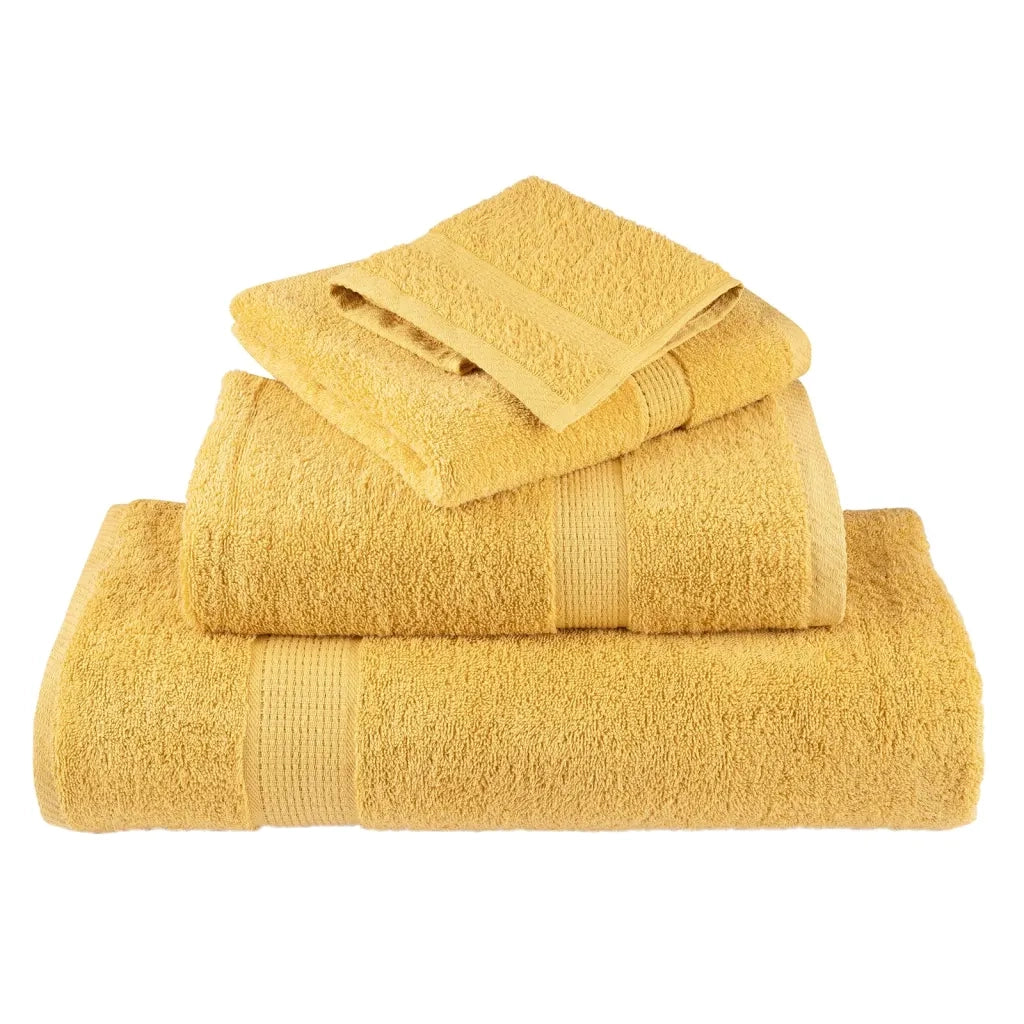 Set ASciugamani SOLUND 12 pz Oro 600 gsm 137576