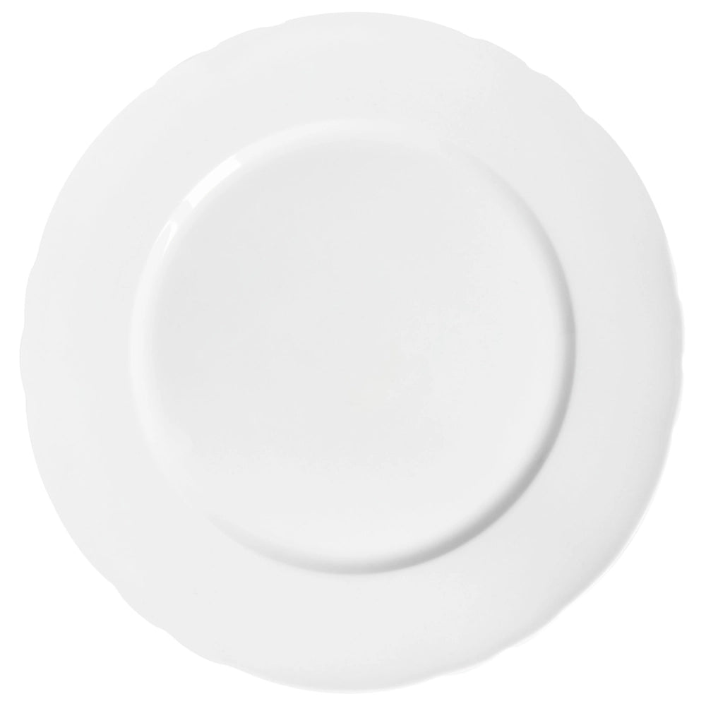 Set di 16 stoviglie porcellana bianca fatti a mano con finitura lucida Servizio per 4 persone Design classico Cucina Sala da pranzo