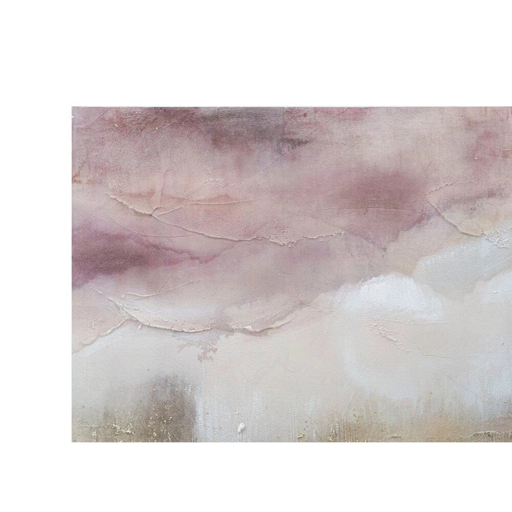 Dipinto su tela pink mountain cm 80X2,7X60 - PINK MOUNTAIN