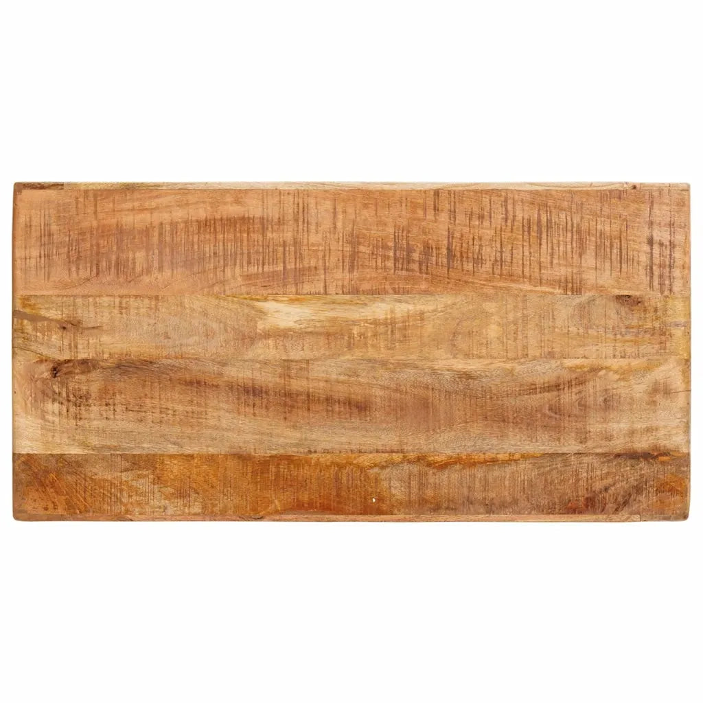 Tavolo da Trucco con specchio Marrone Legno di mango massello 4104565
