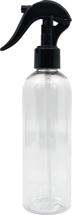 Spruzzatori trasparenti con pompa 250 ml (individuale) | Pompverstuurder chimicamente resistente per detergenti, oli e altro