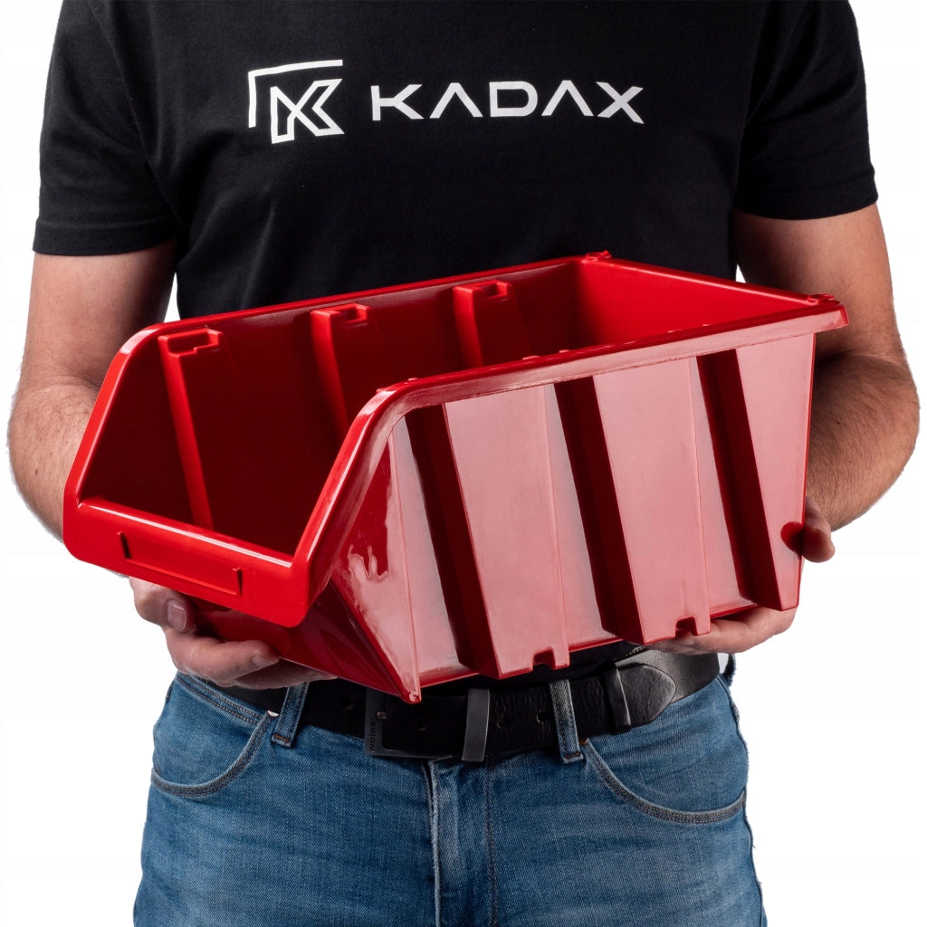 Vassoio organizer da officina KADAX in plastica, dimensioni 390x240x180 mm