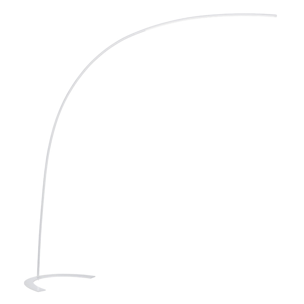 Lampada da terra ad arco LED Shanghai bianca Trio 18W