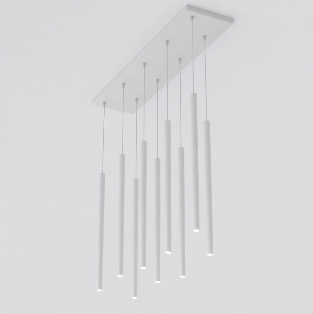 Lampada sospesa moderna SELTER grigia 9xG9 Emibig