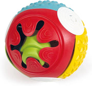 Soft Clemmy - Touch & Play, Palla Sensoriale, Palla Prima Infanziai, con 5 Mattoncini 100% Lavabili, Gioco per Sviluppar