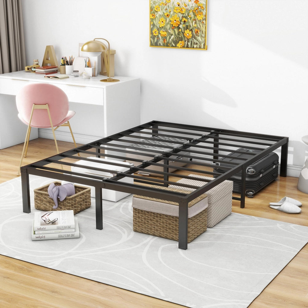 LETTO in Metallo 120x200 cm Nero