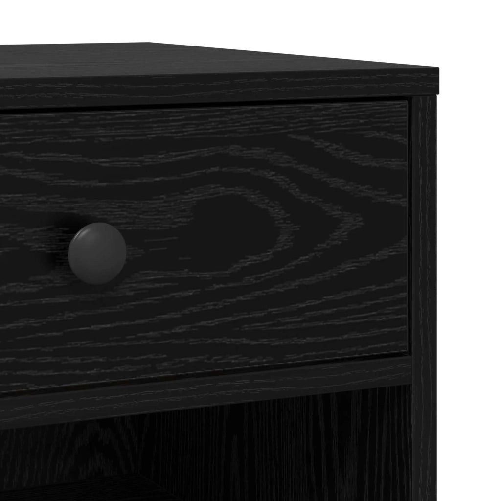 Supporto per Stampante Rovere Nero 60 x 40 x 68,5 cm 8004431
