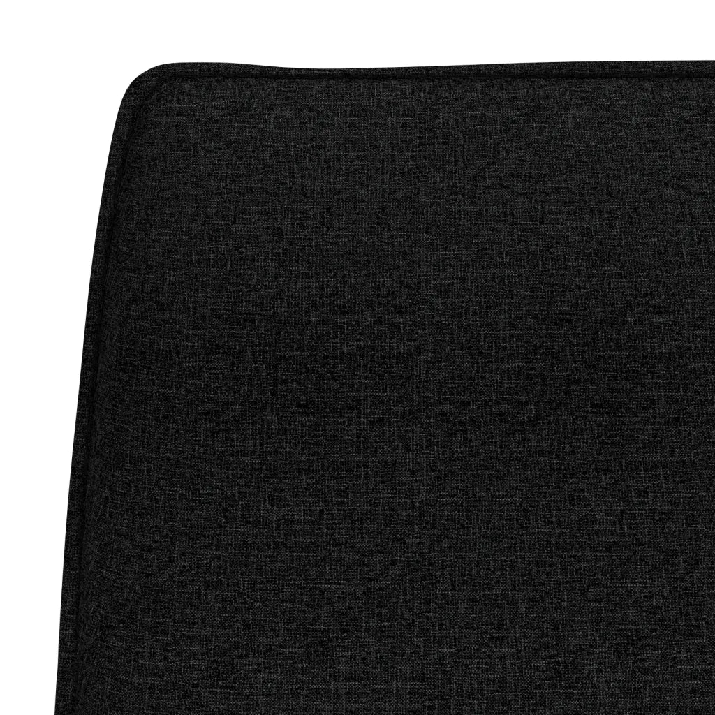 Panca Nera 100x75x76 cm in Tessuto 351323