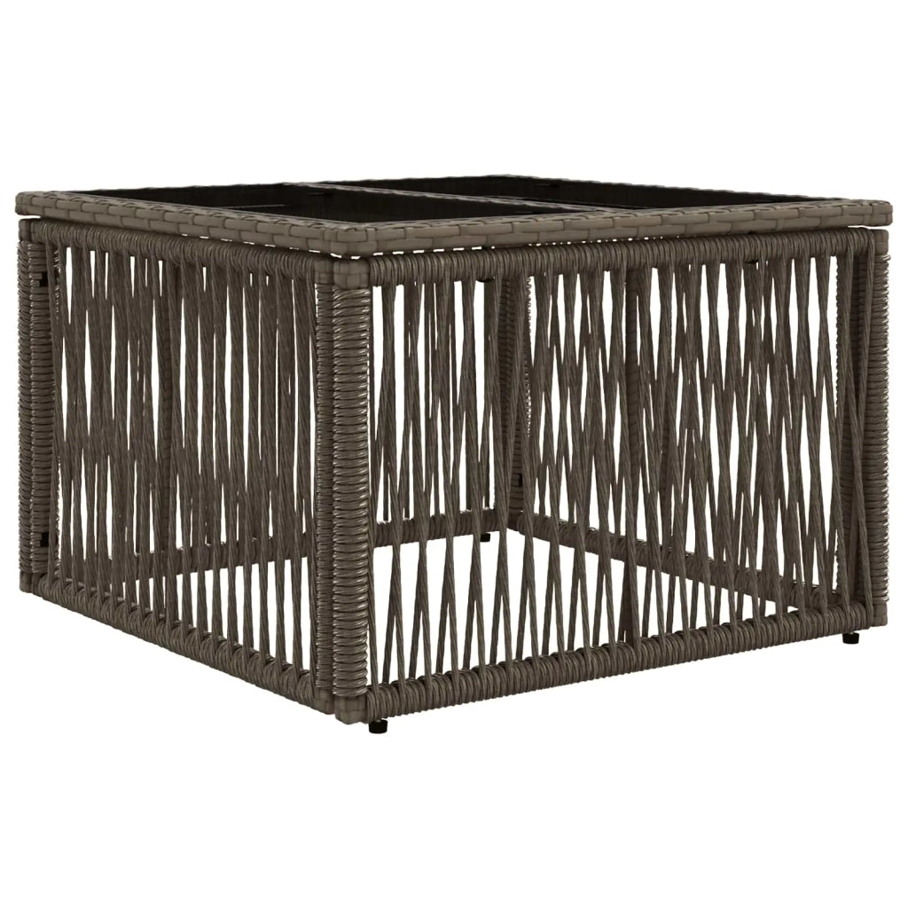 Set Divano da Giardino 8 pz Grigio polyrattan 3435359