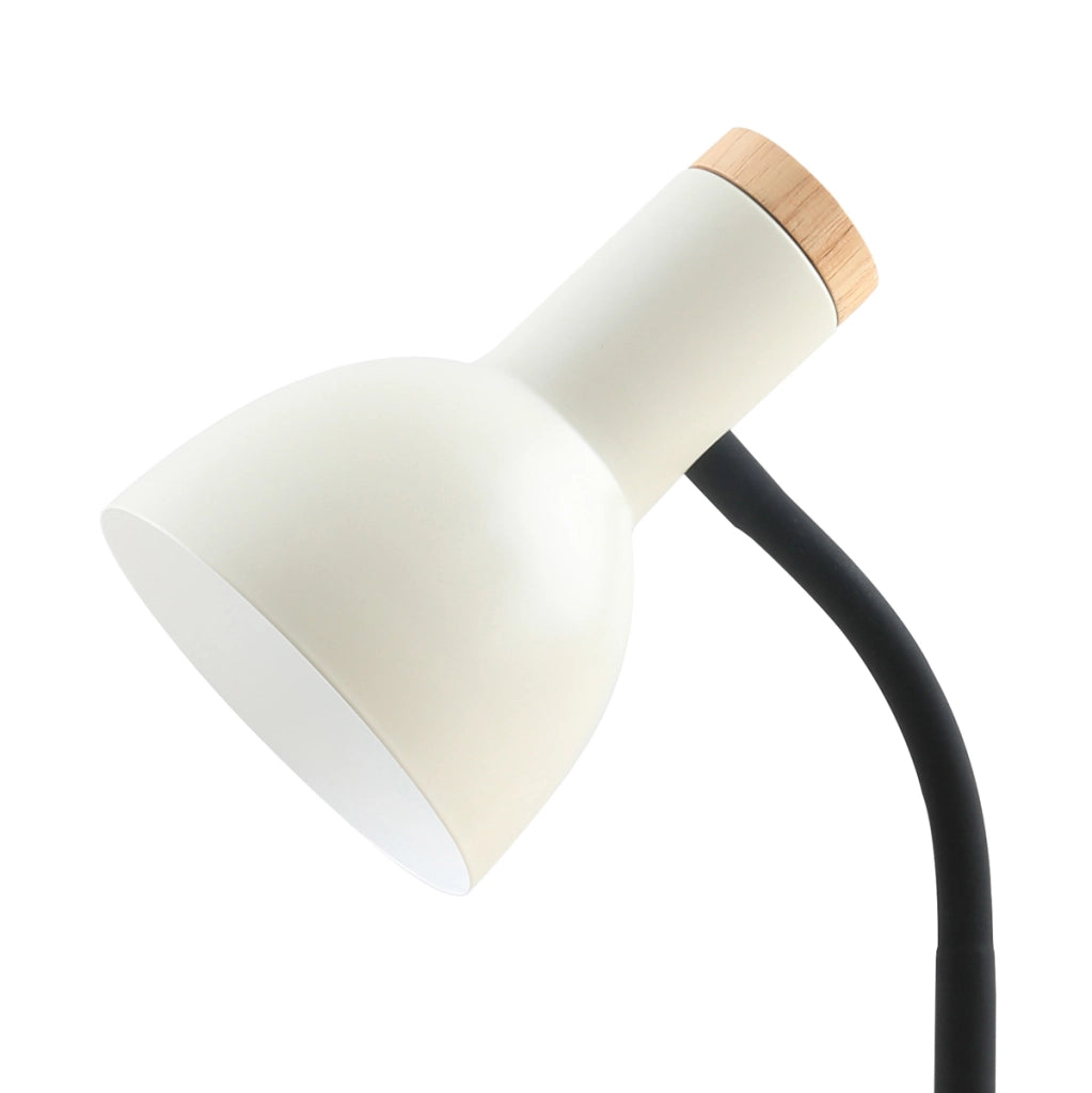 Lampada da tavolo beige legno SENZA Italux 1xE27 5W