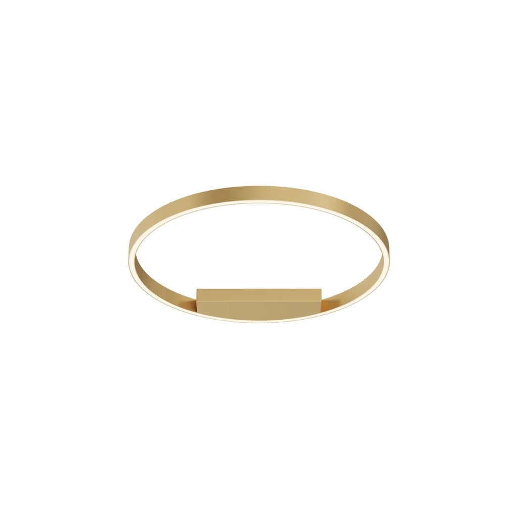Maytoni Lampada da soffitto Rim 1 luce LED integrato ottone alluminio