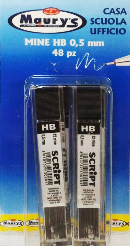 MAURY'S MINE HB 0,5MM 48PZ