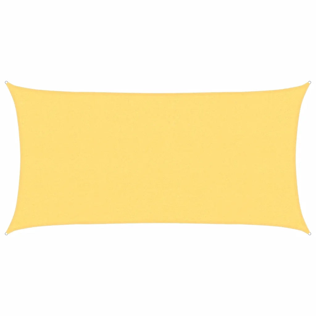 Parasole a Vela HDPE Rettangolare 2x4 Beige 42283