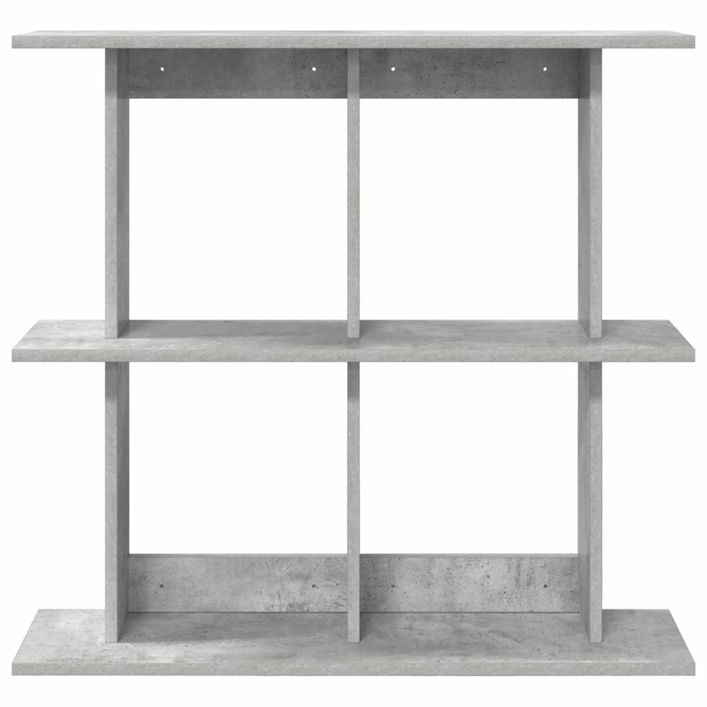 Scaffale da parete A parete Grigio Cemento 80 x 20 x 75 cm 8012079