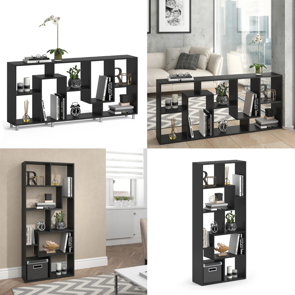 Vicco Divisorio per ambienti Nero 160.6 x 67.2 cm