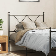 Testiera di Ricambio in Metallo Nero 90 cm 376530