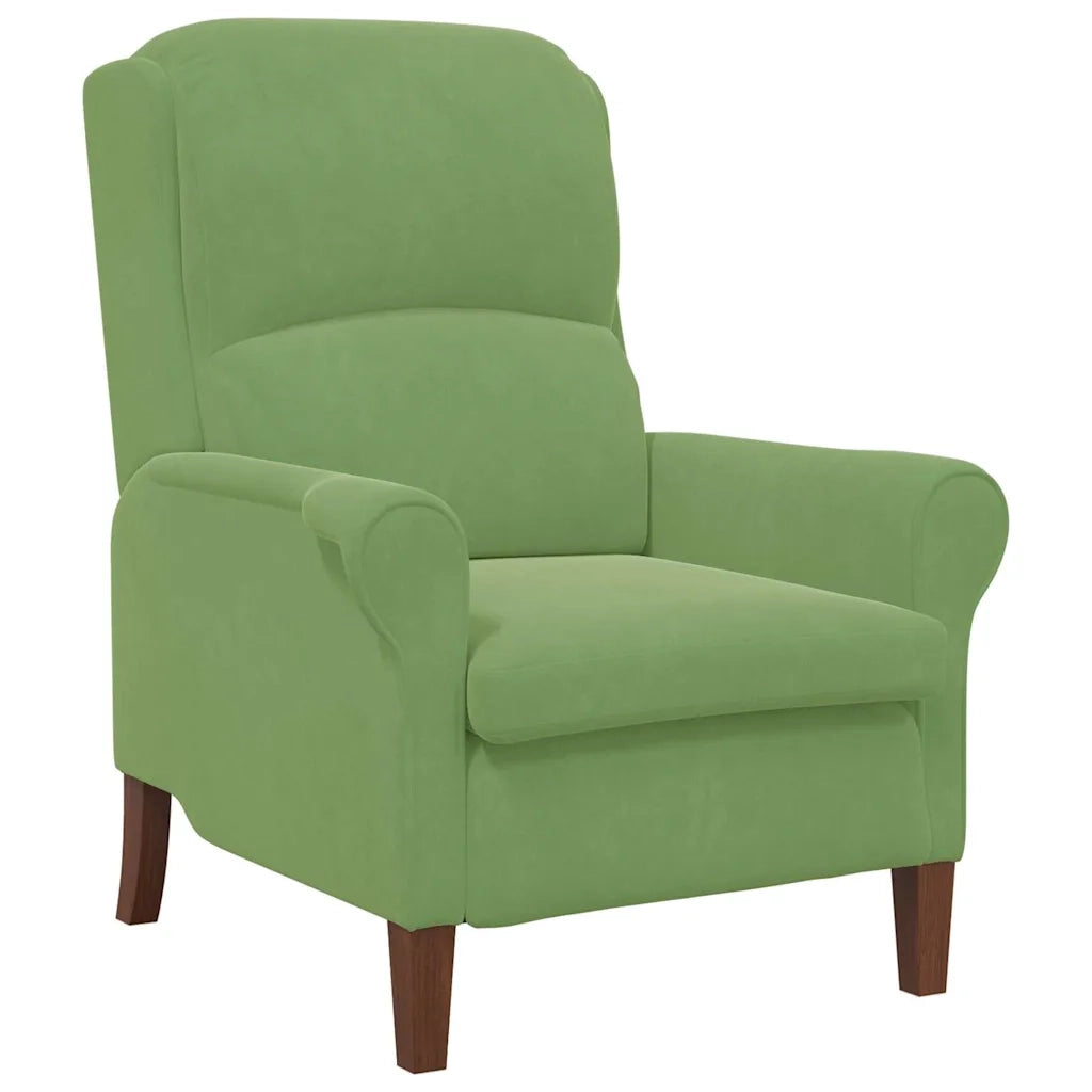 poltrona Verde chiaro 76 x 94 x 102 cm Velluto