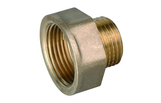 PROLUNGA RIDOTTA FM IN OTTONE GIALLO IBP- 11/2 x 2- IBP- pezzi 1