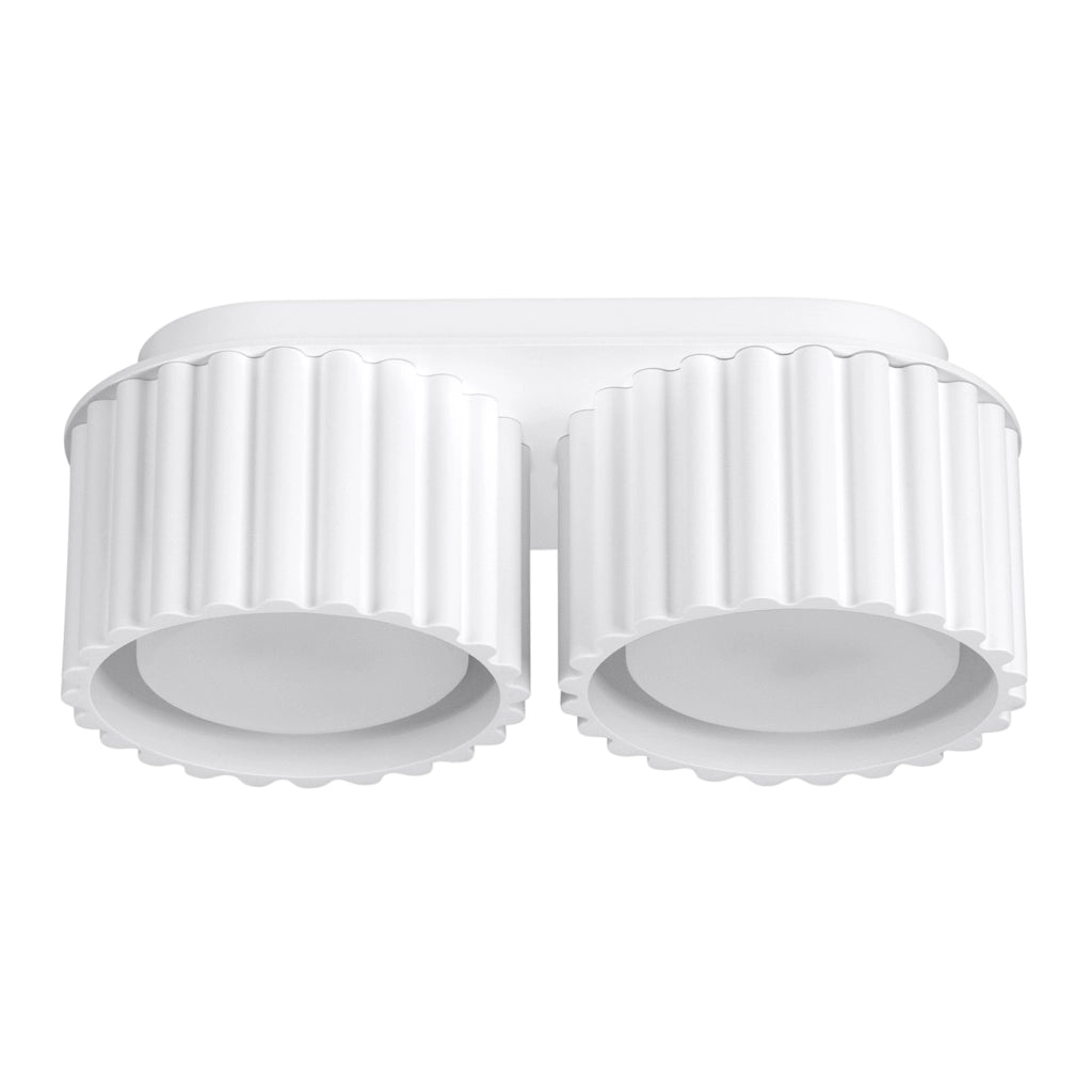 Lampada a soffitto AURA 2 bianco Gx53